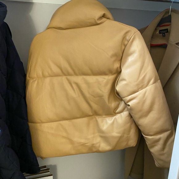 ABERCROMBIE Vegan Leather Puffer - Picture 4 of 5